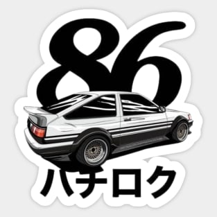 AE86 PANDA JDM Sticker